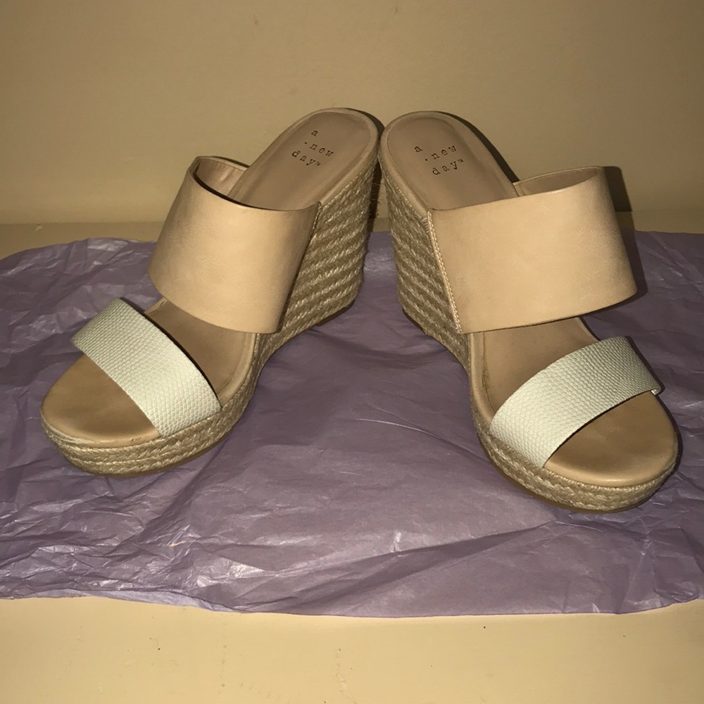 a new day wedges